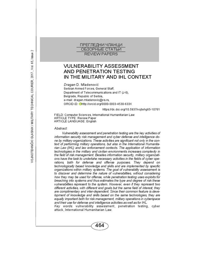 162d PDF | PDF | Vulnerability (Computing) | Penetration Test