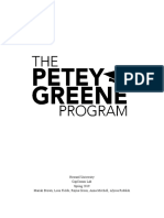 The Petey Greene Program Updated Plans Book