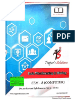 DWM Toppers Solution 2018 PDF