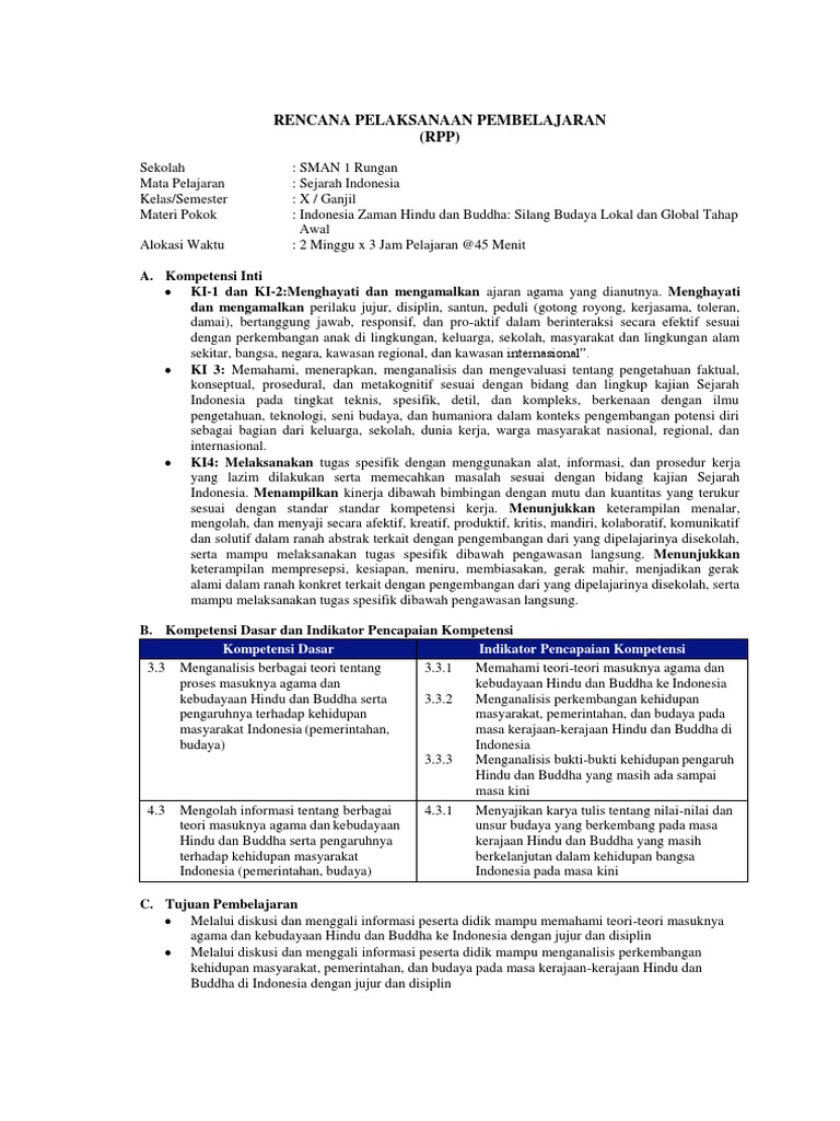16++ Contoh soal materi indonesia zamanhindu buddha kelas 10 info
