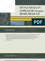 PENGENDALIAN LIMBAH B3 Dengan BIOREMEDIASI