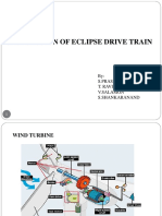Fabrication of Eclipse Drive Train Gear Box For Wind Turbine