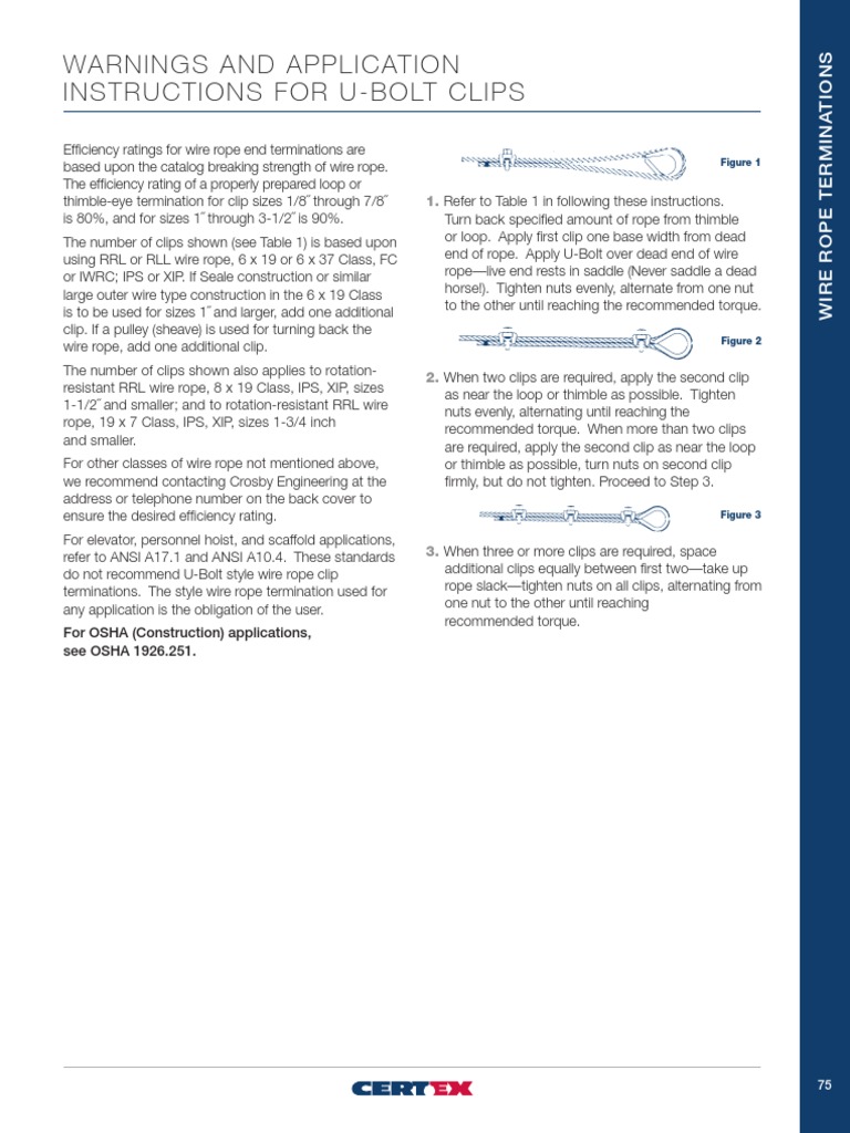 CERTEX Wire Rope Terminations LR | PDF | Rope | Nut (Hardware)