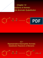 Reactions of Arenes: Electrophilic Aromatic Substitution