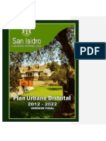 Plan Urbano Distrital de San Isidro 2012-2022 Versión Final