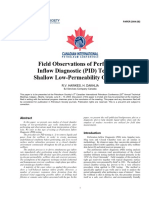 Field Observation PID Testing of Shallow Low Permaebility Gas Wells