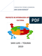Proyecto Cultural 2019