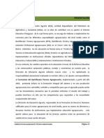 Curriculum Del Bachillerato Técnico Agropecuario - 2017