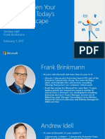 How To Harden Your Enterprise in Today's Threat Landscape: Andrew Idell Frank Brinkmann February 1, 2017