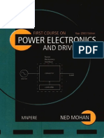 First Course On Power Electronics and Drives Ned Mohan PDF