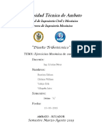 Tarea 4. Ejercicios de Mecanica de Contacto