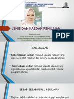 Kaedah Dan Jenis Penilaian