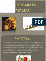 La Economia en Mineria