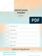 Farmasi Klinik - Kepatuhan Pasien