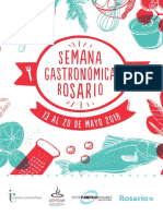 Semana Gastronómica Rosario 2018 eventos cocina vinos