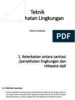 Teknik Penyehatan Lingkungan