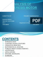 Hysteresis Motor Seminar Report