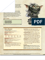 We be goblins character sheets dnd 5e
