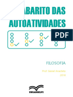 GABARITO DAS AUTOATIVIDADES FILOSOFIA