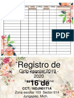 Registro de Asistencia