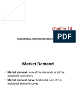 Market Equilibrium and Efficiency