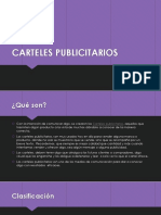 Carteles publicitarios: tipos e impacto en