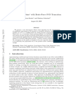 Regression Anytime' With Brute-Force SVD Truncation: Christian Bender and Nikolaus Schweizer August 23, 2019