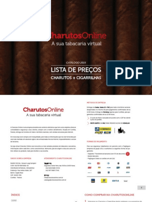 Charutosonline Web, PDF, Tabagismo