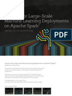 Lessons From Large-Scale Machine Learning Deployments On Spark