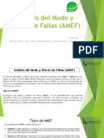 Análisis Del Modo y Efecto de Fallas (AMEF) 22-05-2019