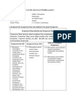 Contoh RPP Dan Rubrik Instrumen Penilaian