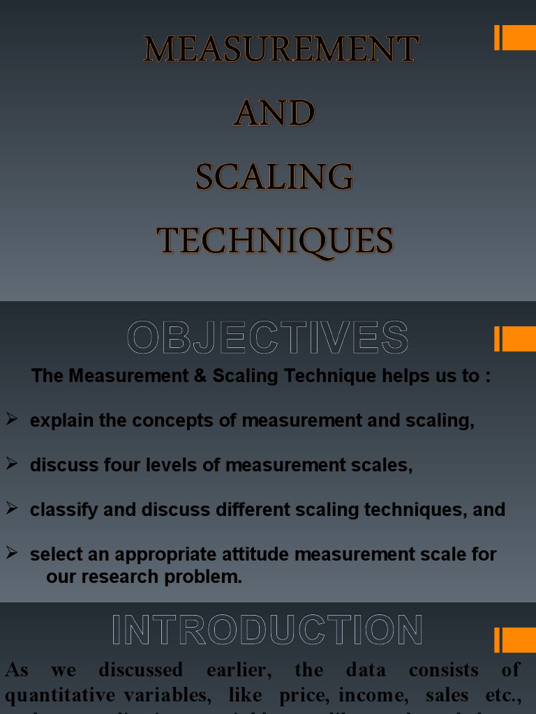 Levels of Measurement in Research | PDF | Level Of Measurement | Likert ...