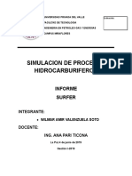 Simulacion de Procesos Hidrocarburiferos