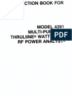 manual BIRD_4391_RF_Power_Analyst_-_Multipurpose_Thruline_Wattmeter_(1985)_WW.pdf