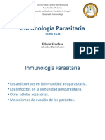 Inmunologia Parasitaria 2018 