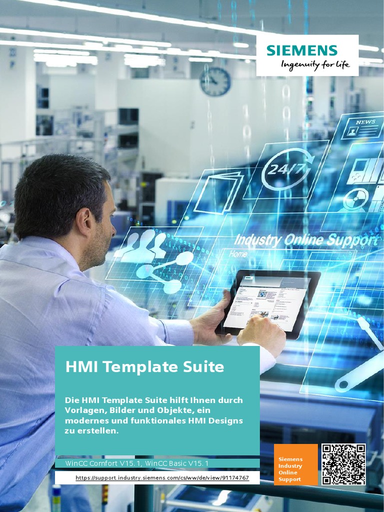 HMI Template Suite para Paneles de Operador | PDF
