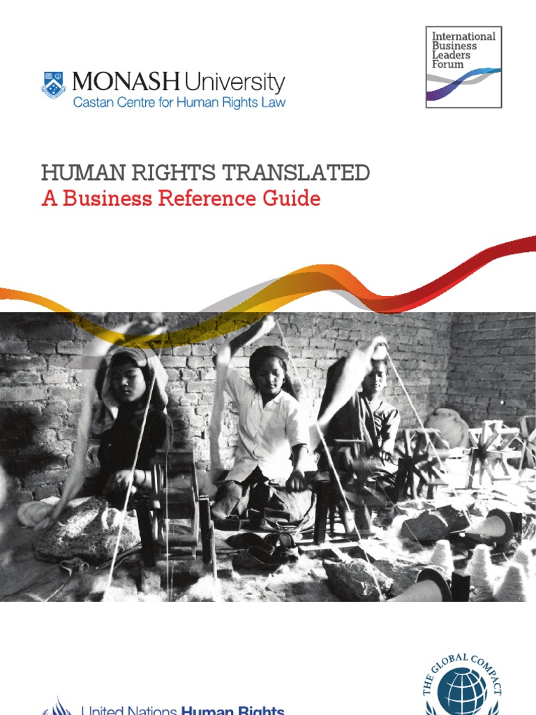 Human Rights Translated | PDF | Business