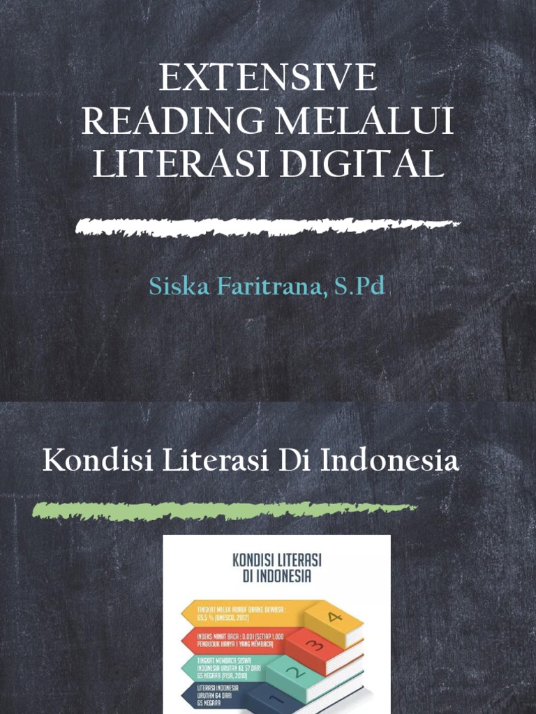 Extensive Reading Melalui Literasi Digital | PDF