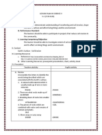 I.Objectives A. Content Standard