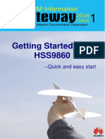 SDM Information Gateway - 2014 Issue 1 (Getting Started With HSS9860 Documentation)
