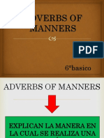 Adverbs of Manners