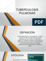 TUBERCULOSIS PULMONAR ,ENFERMERIA, DIAPOSITIVAS