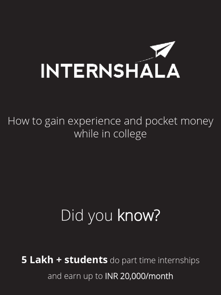 Promoting Internshala Trainings | PDF