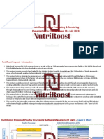 Nutriroost Poultry Processing & Rendering Presentation To Kinfra Dated 11 July 2019