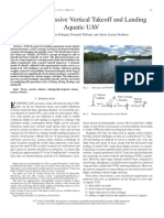 Design of A Passive Vertical Takeoff and Landing Aquatic UAV