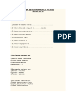 Evaluacion SISTEMA SOLAR