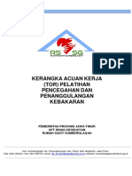 1 TOR Pelatihan Pencegahan Kebakaran