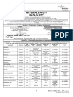 Material Safety Data Sheet: Böhler AWS E 316 L-17