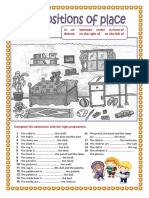 Prepositions of Place 2 - 58688