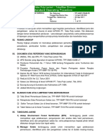 Standard Operating Procedure: PT. Toba Pulp Lestari - Tobafiber Division